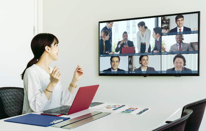 TV会議・web会議・オンライン面接システムの画像